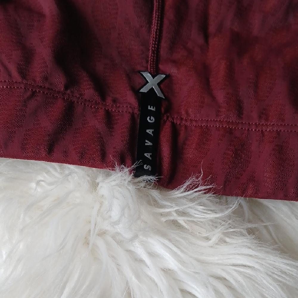 Fenty Beauty Red Leggings with Elastic Waistband - Picture 11 of 11